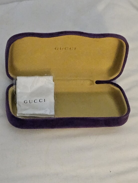 New Gucci GGO459S Tortoise Sunglasses Velvet Hardshell Case W Pouch & Lens Cloth main image 7